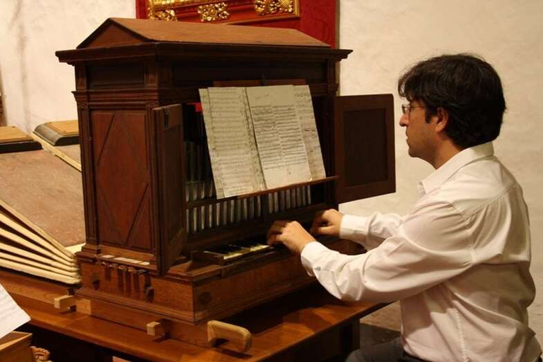 El músico valenciano tocará un clave italiano de principios del siglo XVI (Foto TA)